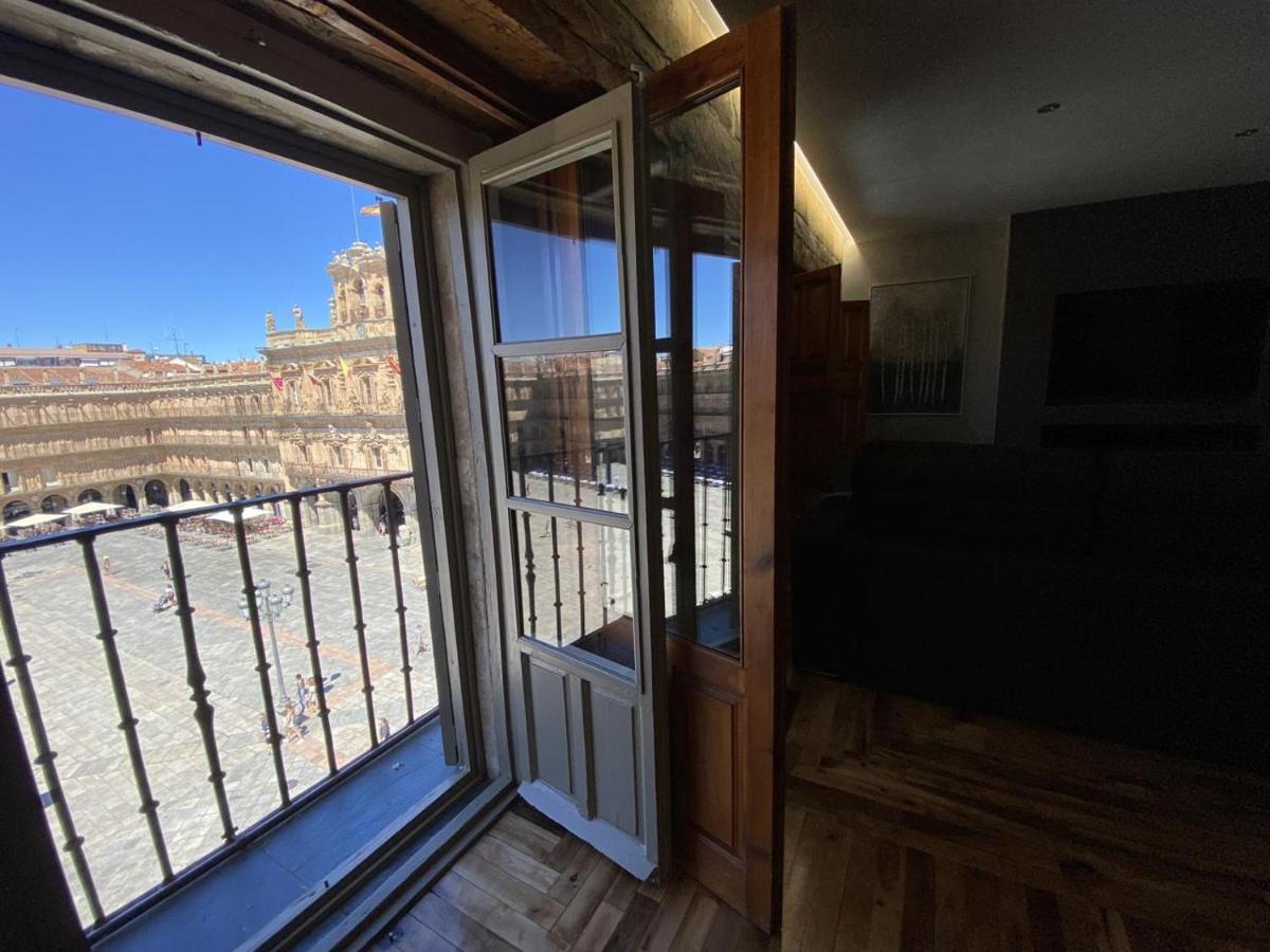 Duplex en la misma Plaza Mayor de Salamanca Exterior foto
